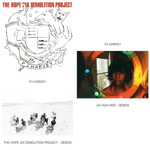 Uh Huh Her (Demos) & Hope Six Demolition Project & Hope Six Demolition Project - Demos [LP Vinyl Bundle]