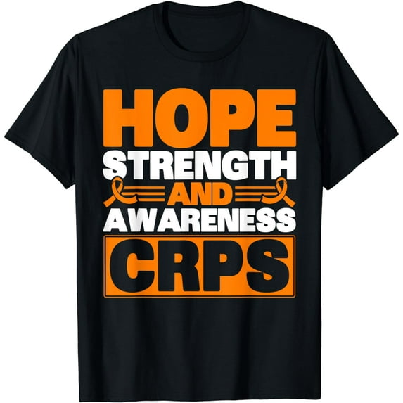 Hope Strength And Awareness CRPS Awareness T-Shirt