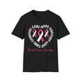 thumbnail image 1 of Hope Support Love Breast Cancer Awareness Month Pink Ribbon TShirt, 1 of 4