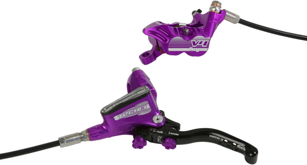 hope tech 3 ホープ Hope Tech 3 V4 Disc Brake and Lever - Front, Hydraulic, Post