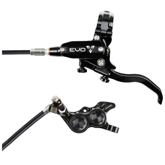 Hope Tech 4 Evo GR4 Disc Brake, Right/Rear, 74mm, Black