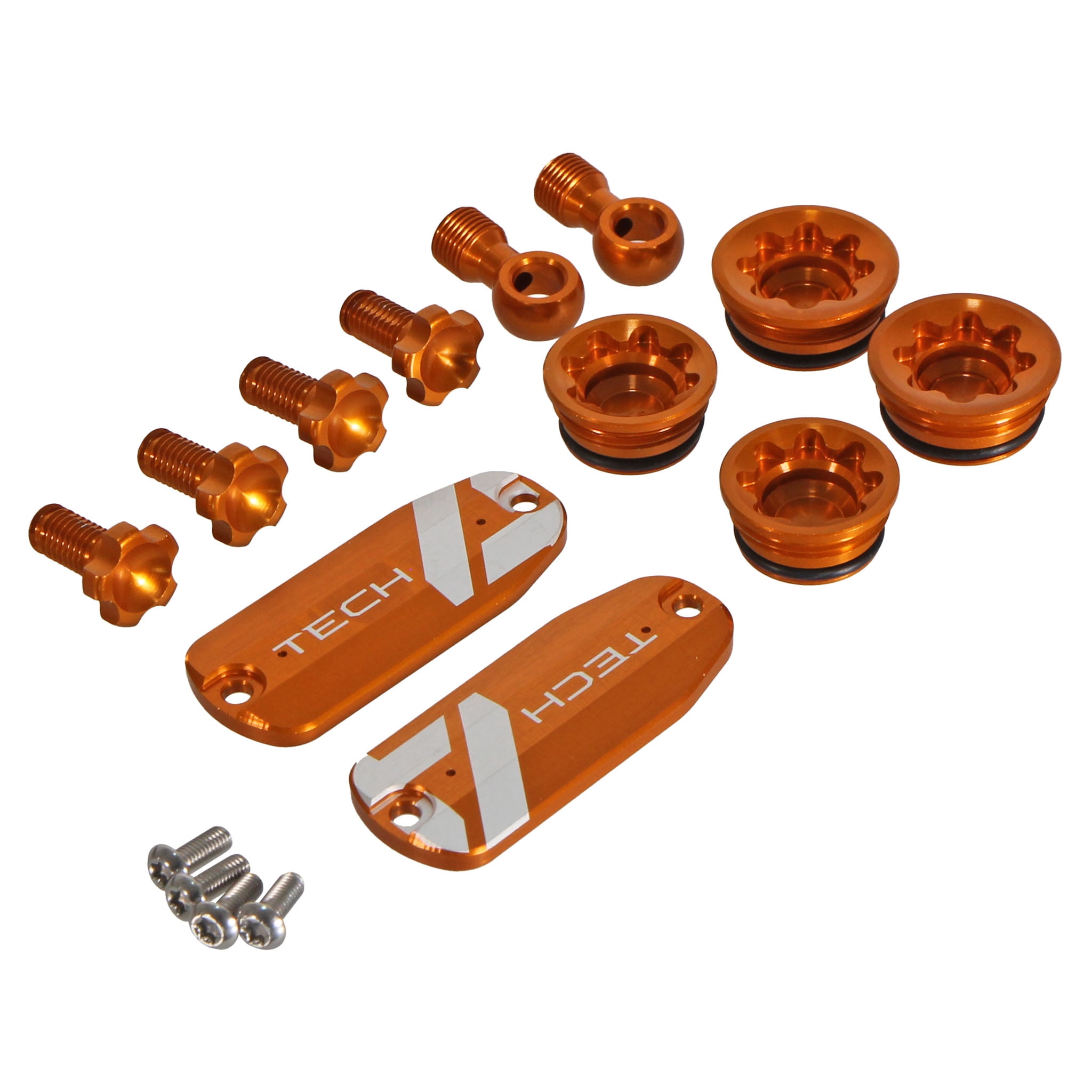 Hope Tech 4 V4 Custom Color Kit, Orange - Walmart.com