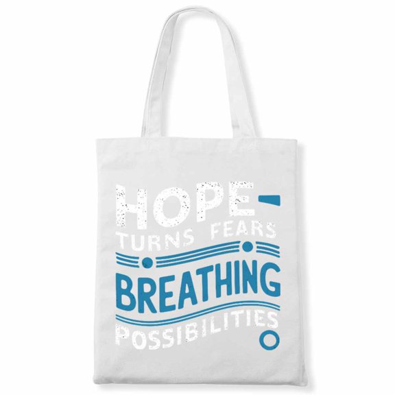 Hope Turns Fears Into Possibilities Funny Halloween Men Women Canvas Bag 1Pc