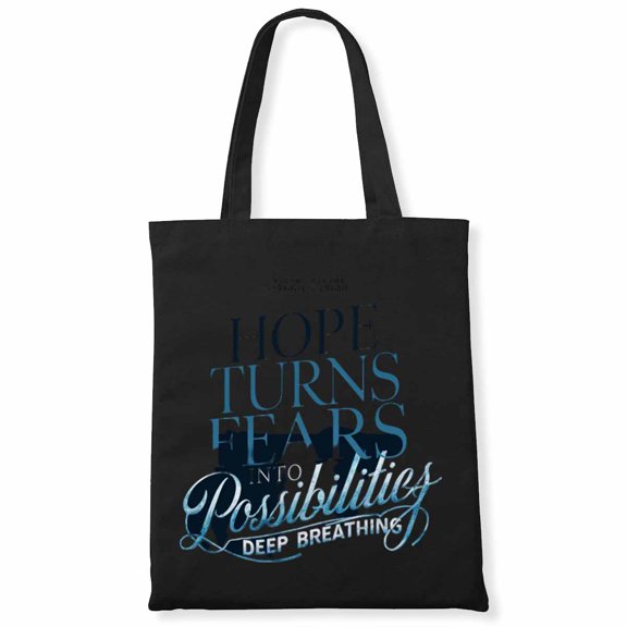 Hope Turns Fears Into Possibilities Matching Family Halloween Canvas Bag 1Pc