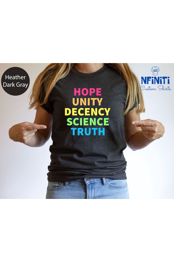 Hope Unity Shirt: Empowered Women, Equal Rights T-Shirt TSHIRT All Size S-5XL