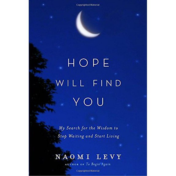 Pre-Owned Hope Will Find You: My Search for the Wisdom to Stop Waiting and Start Living (Hardcover) 0385531702 9780385531702