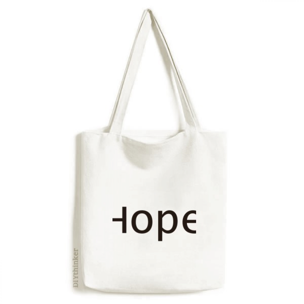 HOPE stockholm HANDBAG Hope Word Inspirational Quote Sayings Tote
