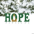 thumbnail image 1 of Hope Yard Sign, Christmas, Home Decor, 4 Pieces, 1 of 1