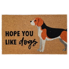 Ashland Hope You Like Dogs Doormat Brown 17.7" x 28.7"