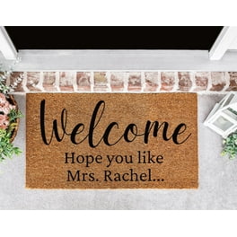 Agriism Hope You Like Ms. Rachel Doormat Funny Doormat Housewarming Gift Ms. Rachel Gift Miss Rachel Gift Ms Rachel Door Mat Ms Rachel Decor 24X16 Inch Walmart