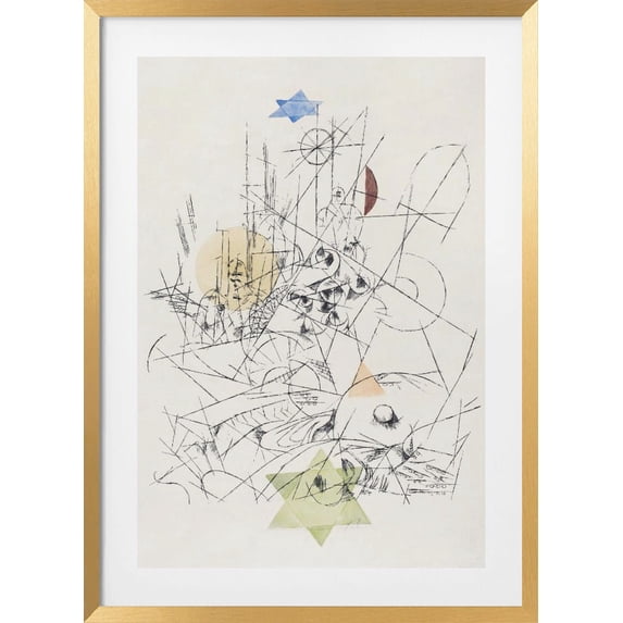 Hope and Destruction 1916 Framed Art Modern Wall Decor