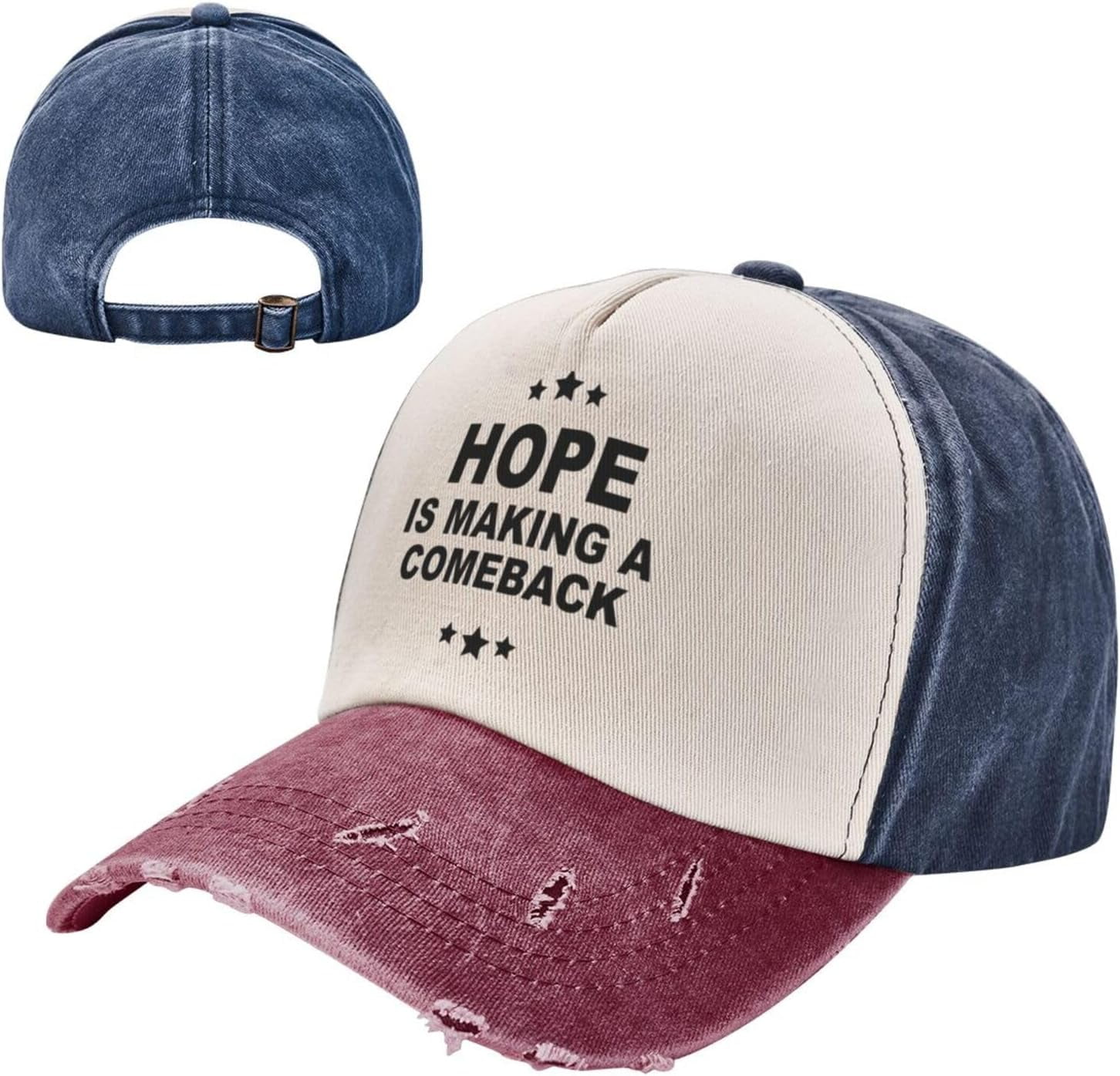 Hope is Making A Comeback Baseball Cap Hope is Making A Comeback Cowboy