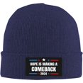 Hope is Making a Comeback hat Harris Waltz 2024 Knit Hat Winter Hats