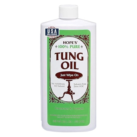 1 pt Hope Company 02001 Hope’s 100% Pure Tung Oil