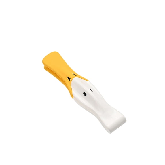 HopePan Creative Mouth Elastomer Food Clip Heat Resistant Kitchen Tongs for Cooking (Small)