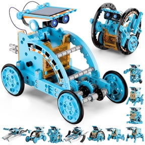 HopeRock 12-in-1 Solar Robot Kit, STEM Toys for Boys Age 8-11 Years, DIY Solar Powered Robotics Set, Educational Engineering Building Science Toy Gift for Kids Boys & Girls.