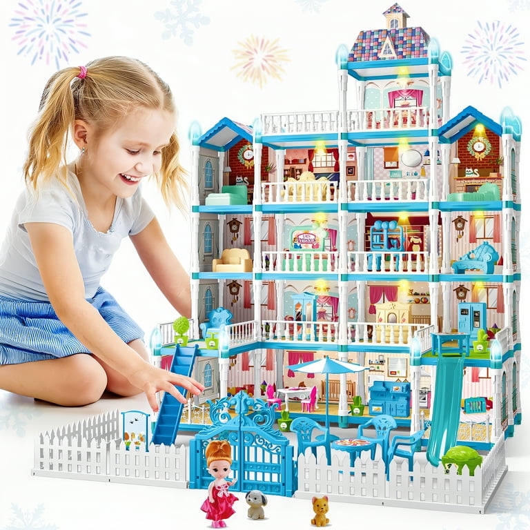 Barbie Doll Houses For Girls Doll House, Dream Dollhouse For Girls