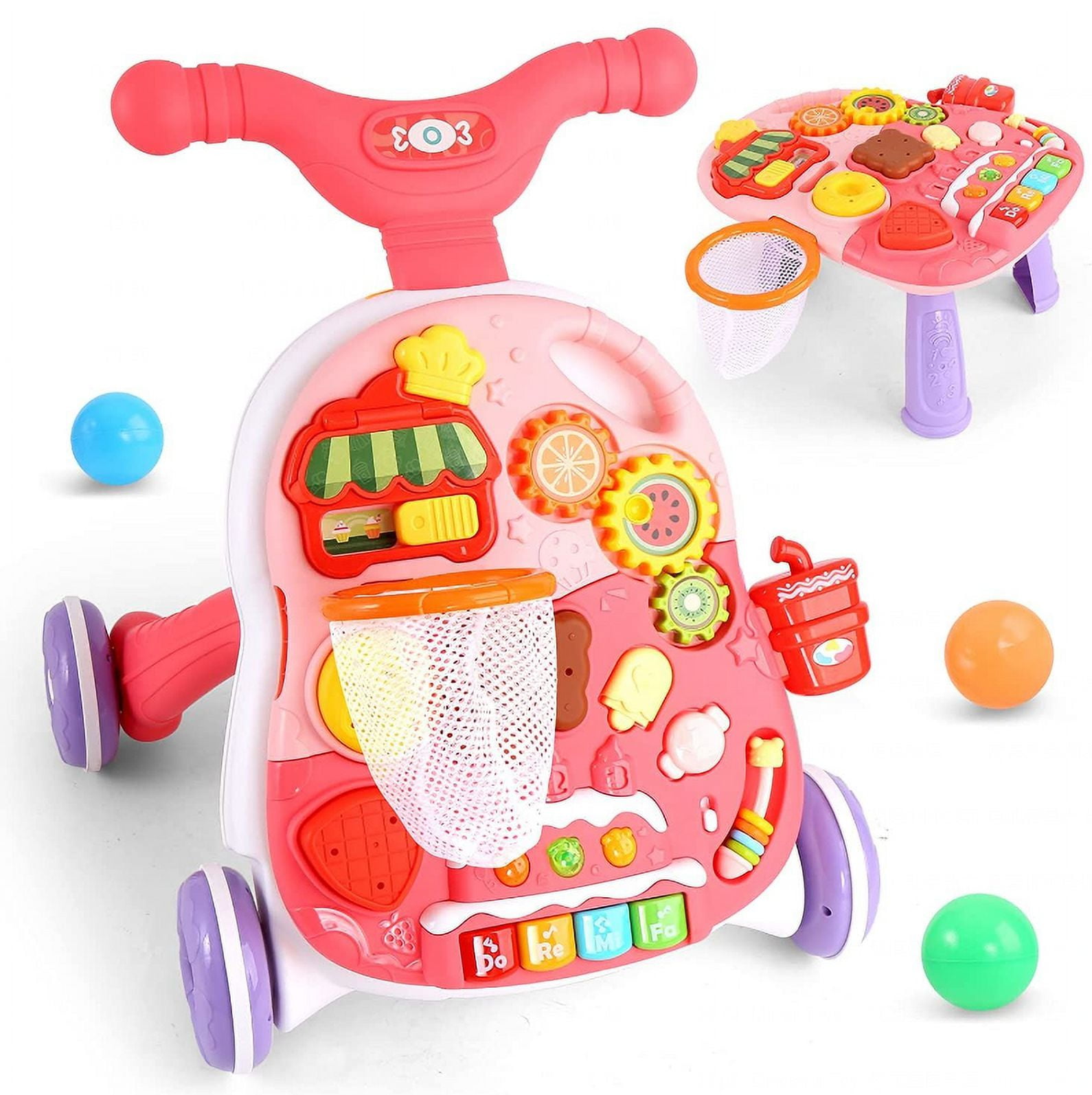 HopeRock Baby Walker and Activity Center for Baby Girl,Toddler