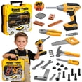 thumbnail image 1 of HopeRock Kids Tools Toys Set for Boys Kids,28PCS Kids Drill Toys with Tool Box ,Tools Set for Kids Ages 3 4 5 6, Christmas Birthday Gift for Boys., 1 of 7
