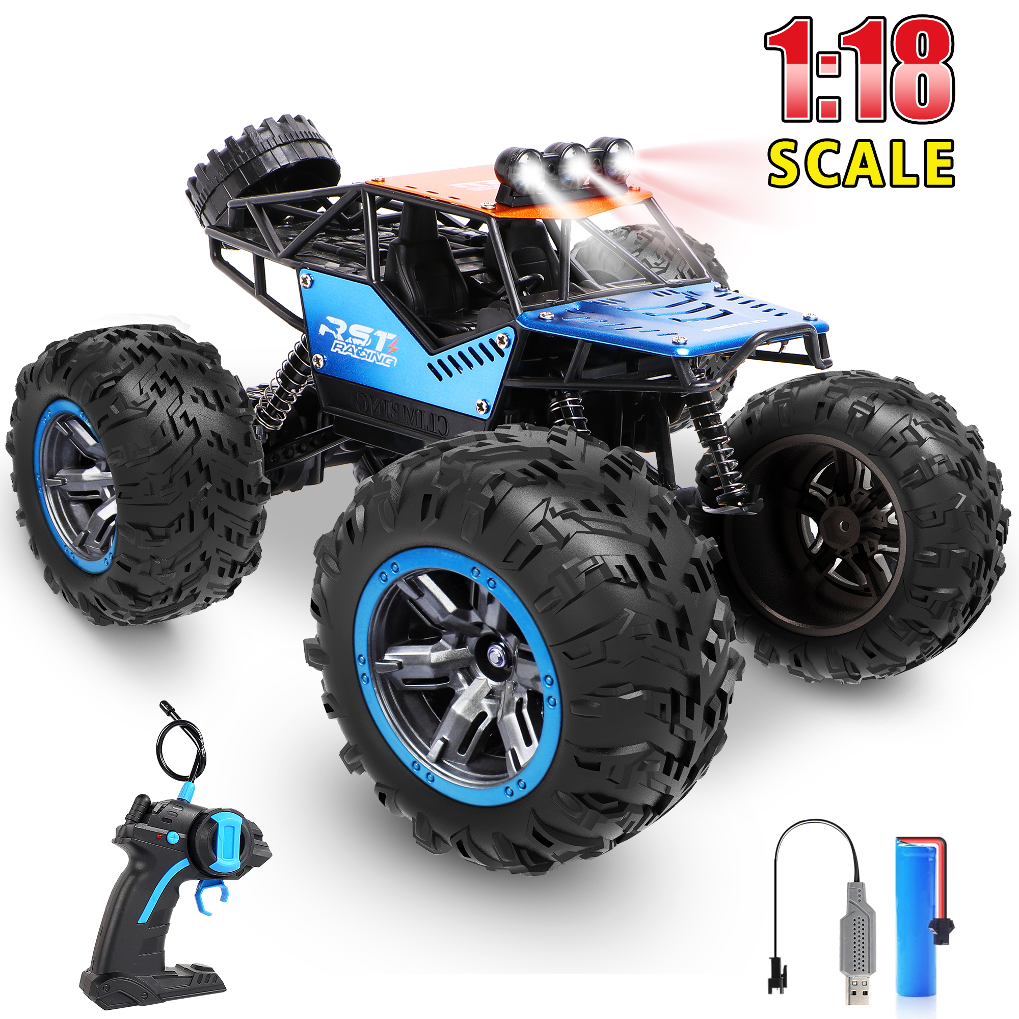 Adventure Force Remote Control 4x4 HighSpeed Blaze Buggy