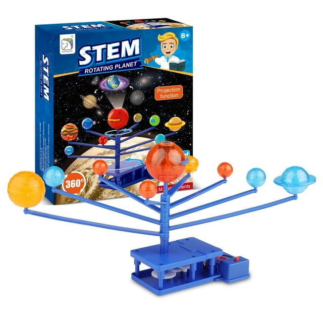 HopeRock Motorized Solar System Toy, STEM Educational Discovery