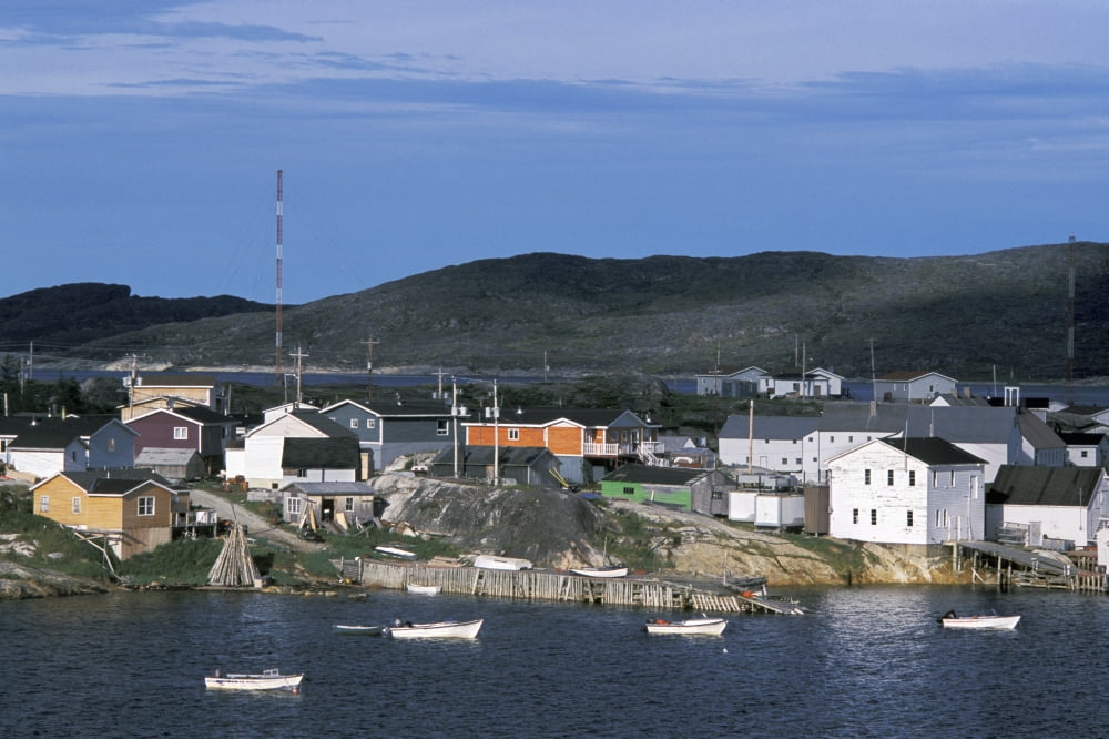 Hopedale Newfoundland & Labrador Canvas Art - Jerry Kobalenko Design Pics (34 x 22)