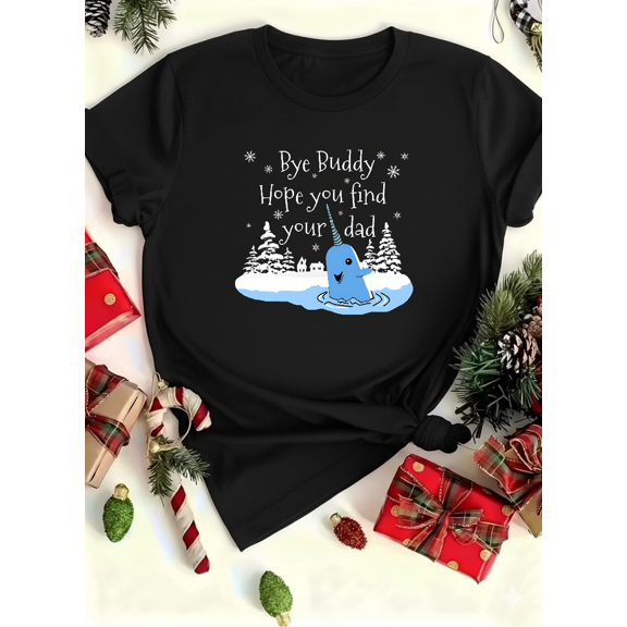 Hopeful Quote Bye Buddy Movie Humor Retro Art Unisex T-Shirt V13875 up to size 5XL