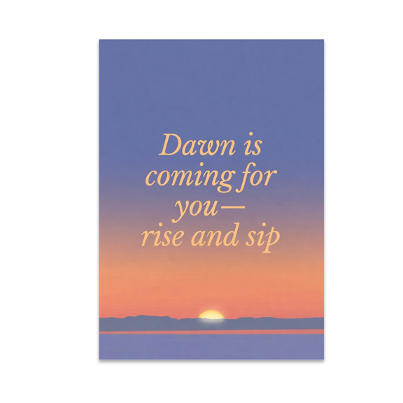 Hopeful Sunrise Wall Art - Home Decor Enthusiast - 13x19 Poster Print