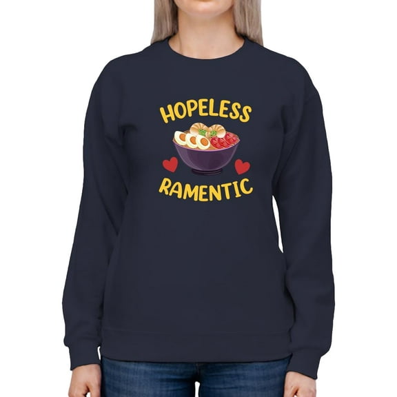 Hopeless Ramentic Hearts Bowl Sweatshirt Women -Smartprints Designs, Female Large