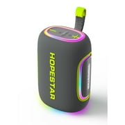 Hopestar 65W Wireless Bluetooth Speaker with RGB Lights Long-Lasting 8000mAh Battery, High-Performance Audio