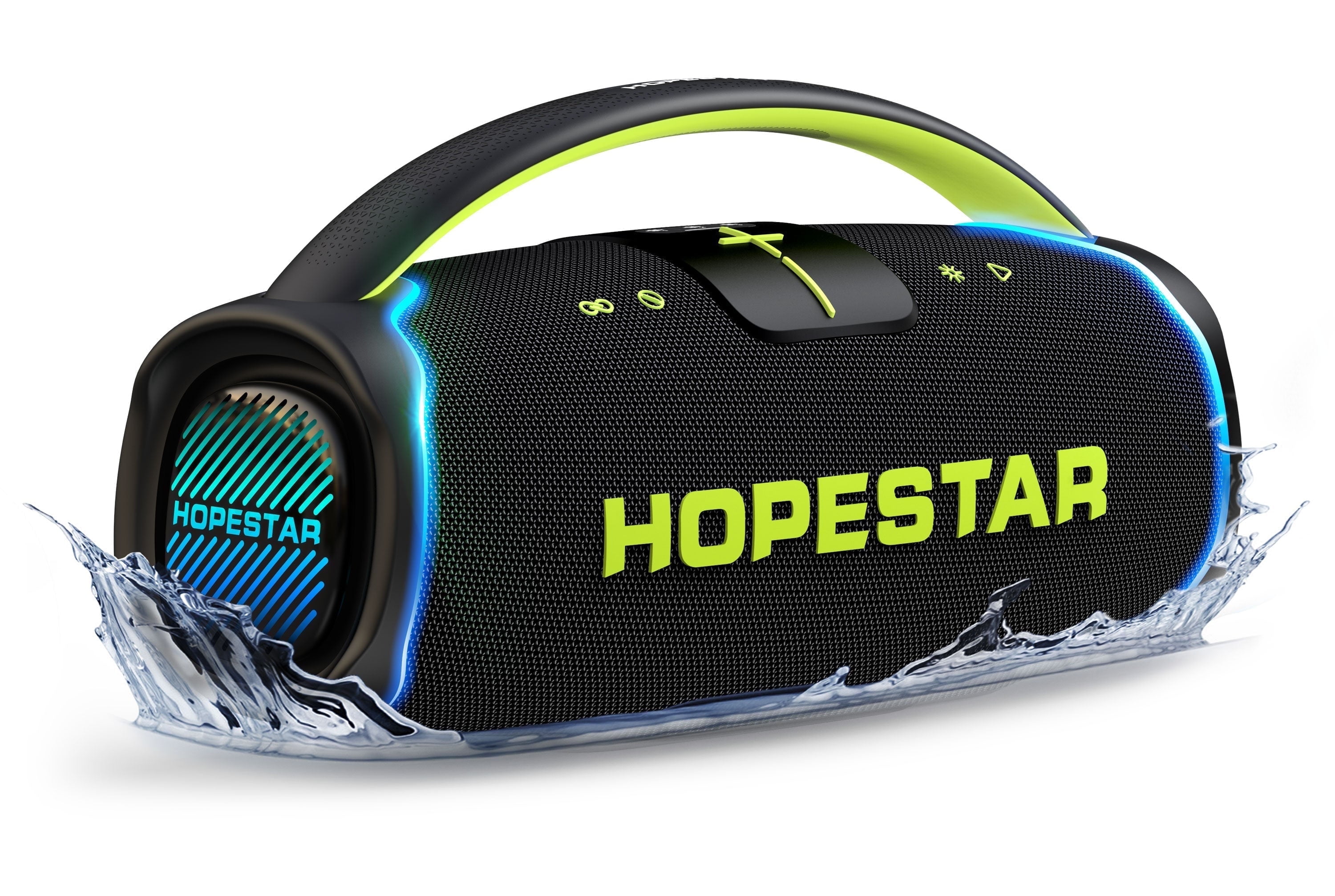 Hopestar Series 300W Wireless Bluetooth Speaker with Handle, Microphone, Powerful Sound Portable with TWS Hopestar Series 300W Wireless Bluetooth Speaker with Handle, Microphone, Powerful Sound Portable with TWS
