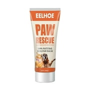 Hopet Natural Dog Paw Balm | Pet Care Paw Soother For Cracked/Dry Paws | Dog Cat Paw Butter Nose Balm, Moisturizer Cream For Dogs, 30Ml