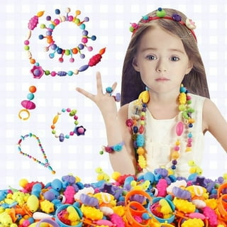 400pcs 100pcs Pop Beads Children Jewelry Amblyopia Candy Colors