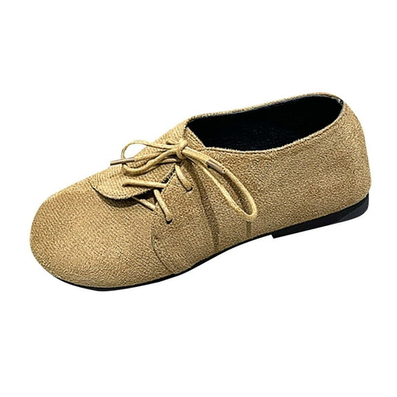 Hopeusnice Sandals for Women Block Heel Breathable Non-Slip Pumps Shoes Flock Materials Summer And Fall Shoes Trendy Soft Women's Sandals Round Toe Outdoor Shoes Brown 35