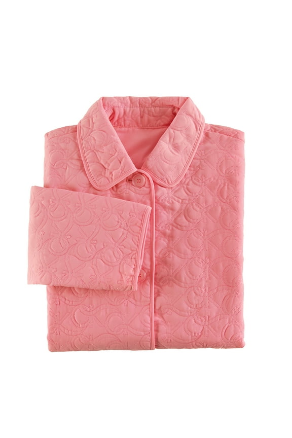 Hopewell Pink Large Quilted 100% Cotton Womens Jacket