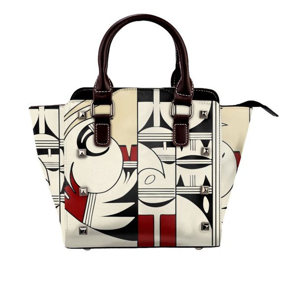 Hopi Pottery Rivet Fashion One-Shoulder Women's Handbag Tote Bag