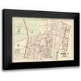 thumbnail image 1 of Hopkins 24x18 Black Modern Framed Museum Art Print Titled - Providence, Ward 2 Rhode Island Landowner, 1 of 5
