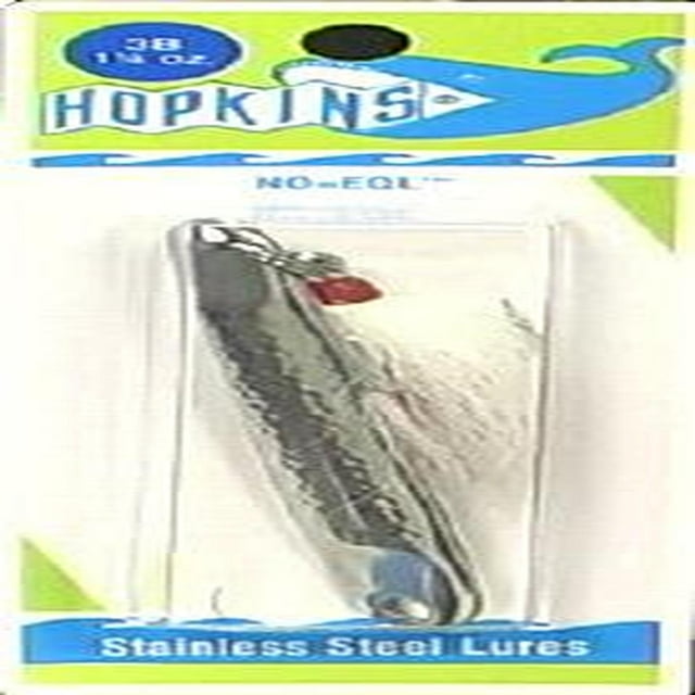 Hopkins 3BW No= Eql Hammered Spoon With Bucktail Treble Hook 3 1/2" 1 ...