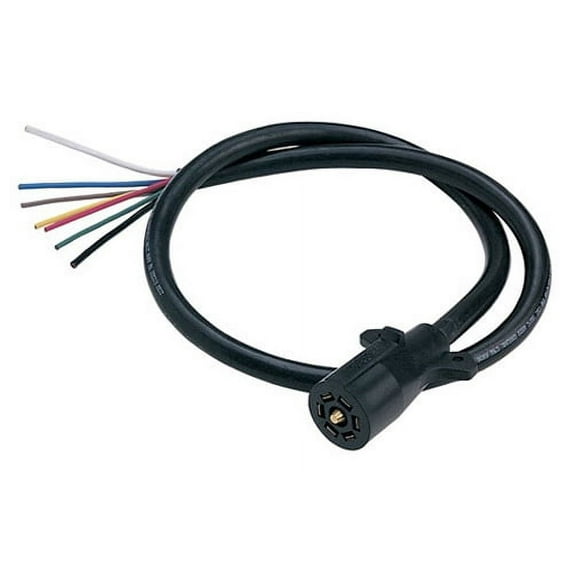 Hopkins 7 Way Connector W/Cable 6' 20044