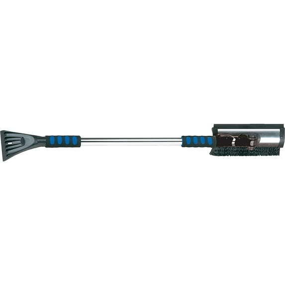 Hopkins 80037 SubZero 60" Quick Lock Pivoting Head Snow broom with Integrated Squeegee and Ice Scraper
