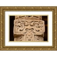 thumbnail image 1 of Hopkins, Cindy Miller 32x23 Gold Ornate Wood Framed with Double Matting Museum Art Print Titled - India-Delhi Qutub Minar-circa 1193-one of earliest known samples of Islamic architecture, 1 of 4