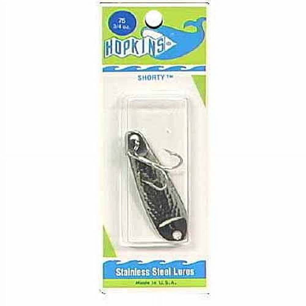 Hopkins Lures Shorty Spoon Treble Hook, 3/4 oz