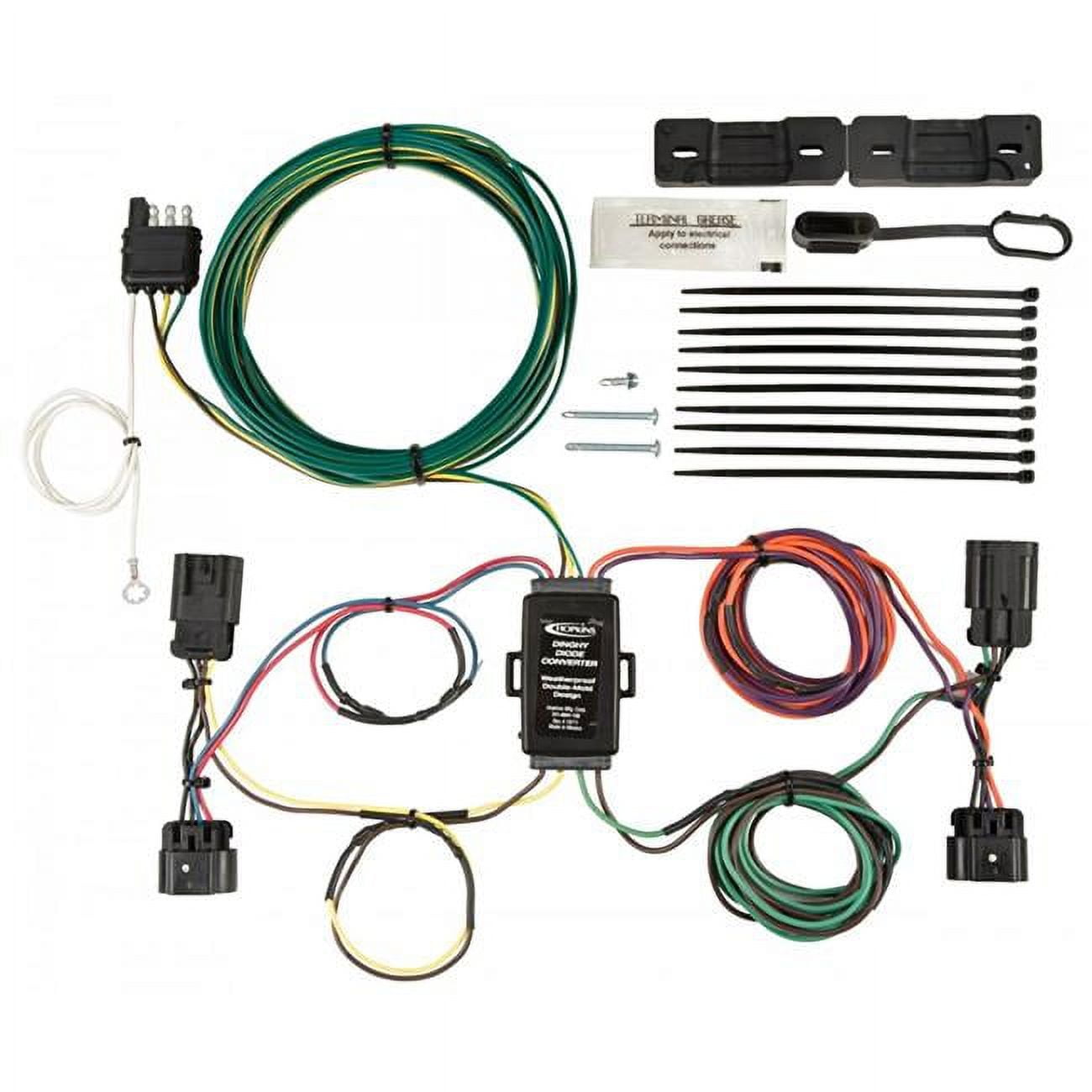 Hopkins Manufacturing HOP56108 Tail Light Wiring Kit Towed Vehicles for