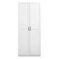 thumbnail image 1 of Hopkins Modern Freestanding Storage Closet with 7 Shelves in White, 1 of 7