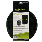 Hopkins Tall Pop-Up Kitchen Garbage Can, Black
