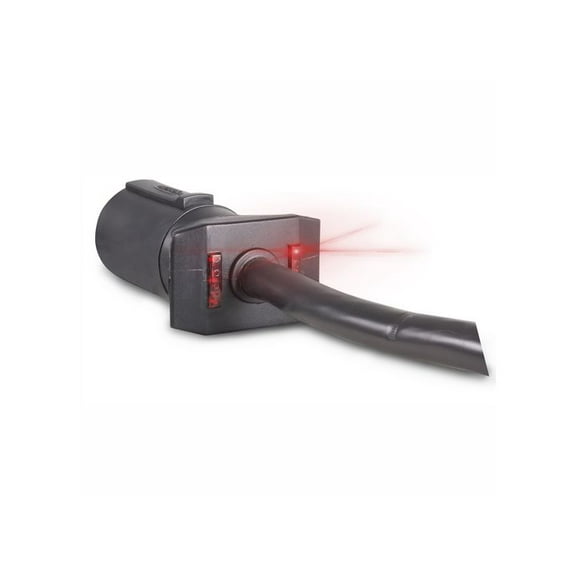 LED TEST 7 BLADE MOLDED CONNECTOR W/ CABLE SAE WIRING 6 (RETAIL PACKAGE)