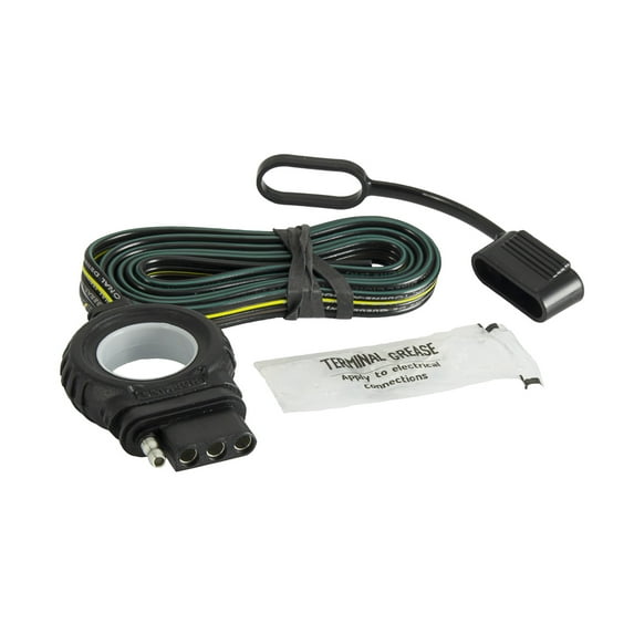 Hopkins Towing Solution 48044 EnduranceT Easy-PullT 4 Wire Flat Vehicle End Wiring Connector