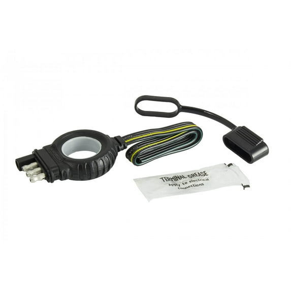 Hopkins Towing Solution 48114 EnduranceT Easy-PullT 4 Flat Trailer End Wiring Connector