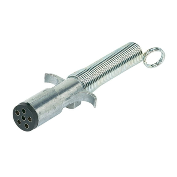 Hopkins Towing Solution 52008 6-Pole Round Heavy Duty Trailer End Connector