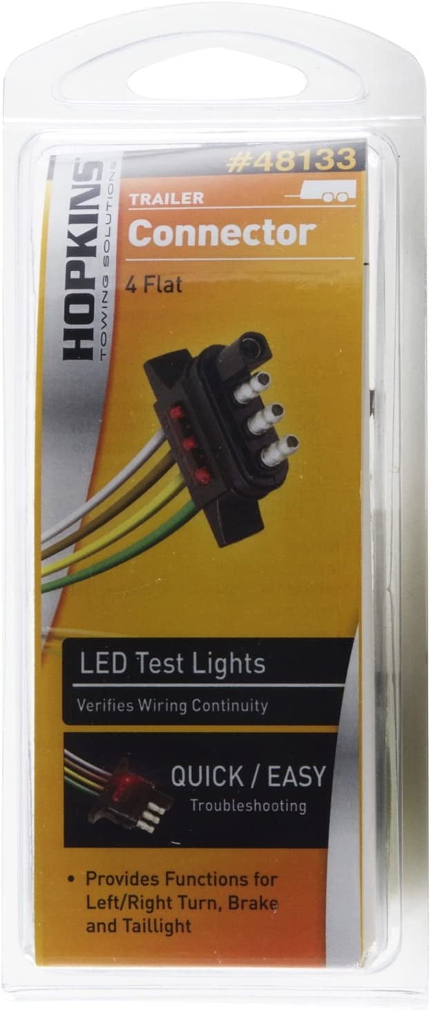 Hopkins Towing Solutions 48133 24" LED Test 4Flat Trailer Side Wiring